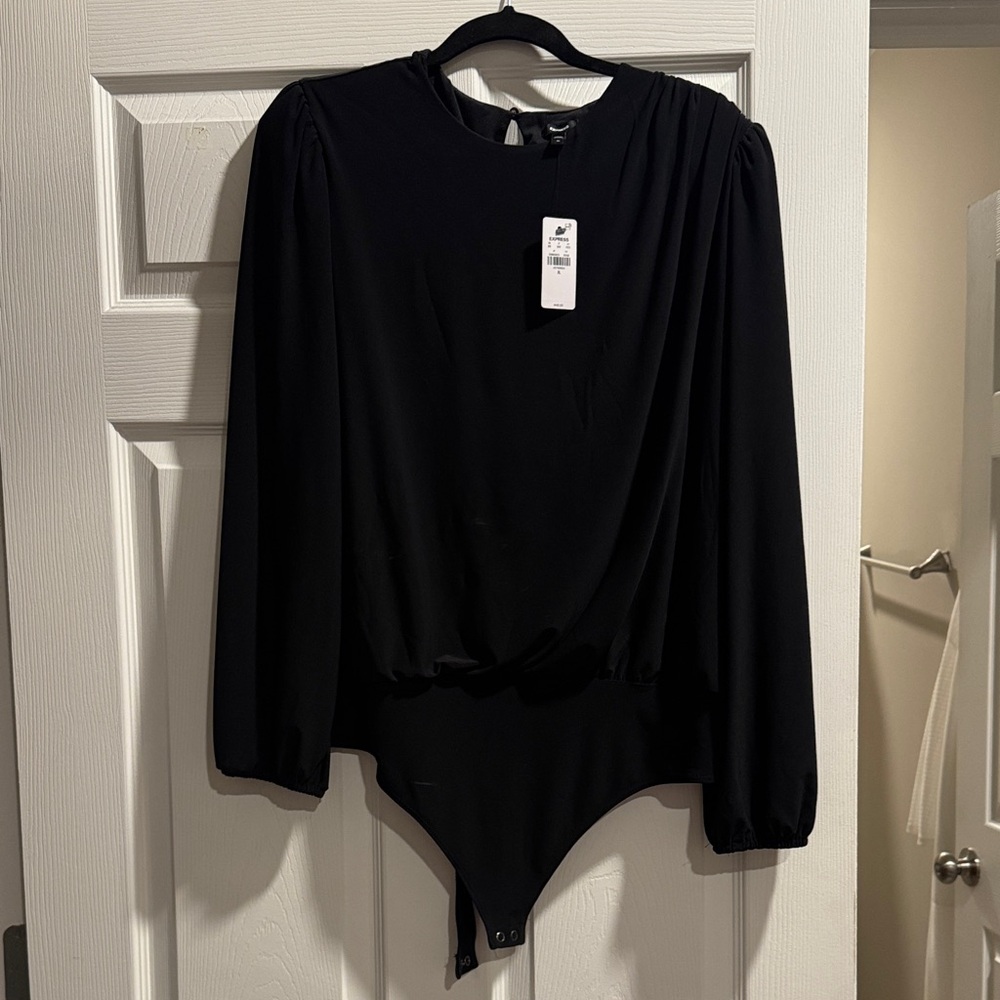 Elegant Black Women's Bodysuit